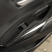 For Toyota Corolla 2019-2020 ABS Carbon fiber car Window lift panel switch Trim