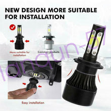 For Mercedes-Benz C250 C300 C350 Combo H7 High Low Beam LED Headlight Bulbs