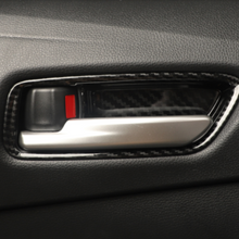 For Toyota Corolla 2019-20 ABS Carbon fiber Interior door bowl cover trim 4Pcs