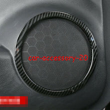 Carbon fiber Inner Door Audio Speaker Cover For Nissan Rogue X-Trail 2014-2020