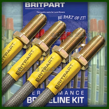 LAND ROVER DISCOVERY +150mm BRAKE HOSE SET VIN MA081992 ON ABS (DA2413150S)