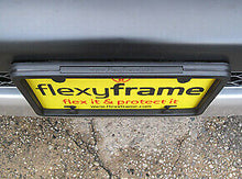 FlexyFrame Rubber Front License Plate Bracket Frame Tag Holder Guard for Toyota