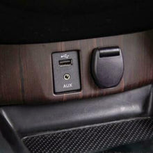 For Nissan Rogue 2014-2020 ABS Peach Wood grain interior Cigarette lighter Trim