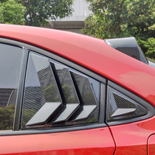 For Toyota Corolla 2019-2020 carbon fiber Rear Side Window Vent shutter trim