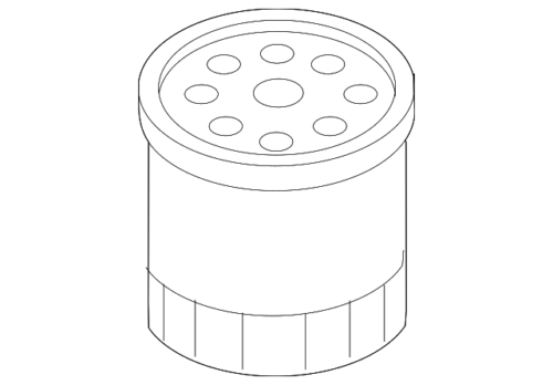 Genuine Toyota Oil Filter 90915-YZZF2