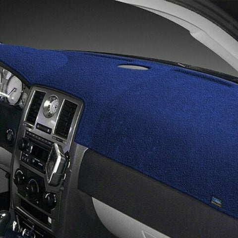 For Nissan Rogue 16-20 Dash Designs Plush Velour Dark Blue Dash Cover