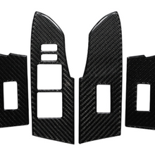 For Toyota Corolla 2014-2019 Carbon Fiber Window Lift Panel Switch Cover Trim