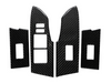 For Toyota Corolla 2014-2019 Carbon Fiber Window Lift Panel Switch Cover Trim