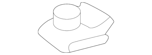 Genuine Toyota Access Cover Nut 90179-06104