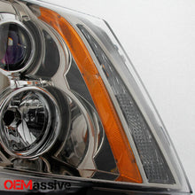 Fits 2008-2014 Cadillac CTS Replacement Halogen Projector Headlights LH/RH Lamps