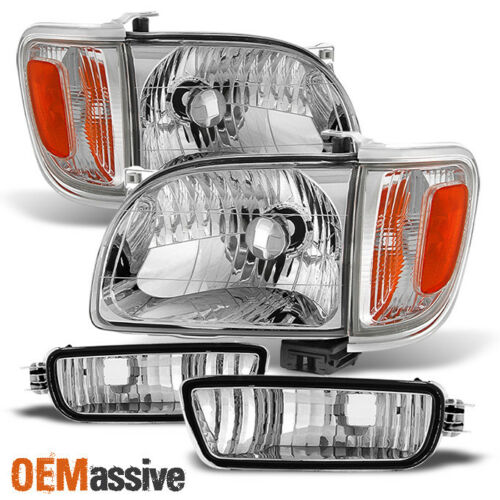 Fits 2001-2004 Tacoma Headlights +Corner+Bumper Signal Lights 02 03 Replacement