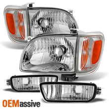 Fits 2001-2004 Tacoma Headlights +Corner+Bumper Signal Lights 02 03 Replacement
