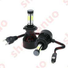 4Side H7+H7 LED Headlight Bulb Hi-Lo+ H11 Fog Light For Benz E350 E550 2007-2009