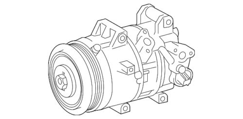 Genuine Toyota Compressor 88310-02852