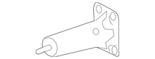 Genuine Toyota Bumper Impact Bar Bracket 52133-02120