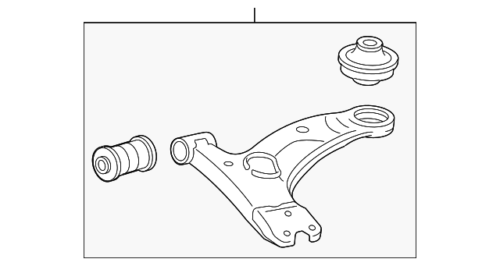 Genuine Toyota Lower Control Arm 48068-02310