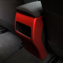 For Toyota Carolla 2019-2020 red rear air outlet vent Anti-kick panel trim 1pcs