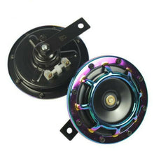 1 Pair 12V 110DB Super Loud Compact Tone Electric Blast Colorful Car Truck Horn