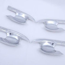 For Nissan Rogue 2014-2020 ABS Silver Car exterior outside door bowl cover 4pcs