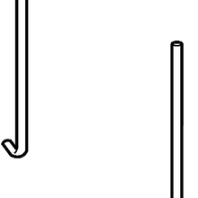 Nissan 24425-8990A Rod Fix, Battery. Rod Support