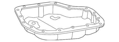 Genuine Toyota Oil Pan 35106-12200