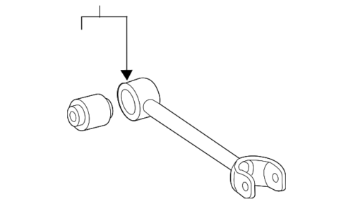 Genuine Toyota Link Rod 48710-47010