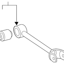 Genuine Toyota Link Rod 48710-47010