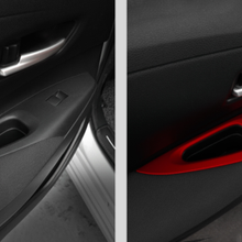 For Toyota Carolla 2019-2020 red Window lift panel switch cover trim 4pcs