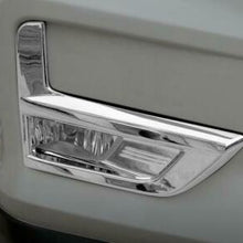 For Nissan Rogue 2017-20 ABS Chrome Car Front bumper Fog Light Lamp Cover trim