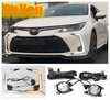 for Toyota Corolla Altis 2019-2020 LED DRL Daytime Running Fog Lights k Harnes