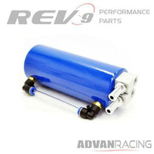 Rev9(AC-009-BLUE) Universal Aluminum Oil Catch Can with Hose Kit, 750ML for T...