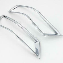 For Nissan Rogue 2017-20 ABS Chrome Car rear bumper Fog Light Lamp Cover trim