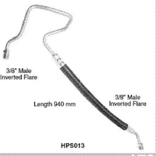 CAMRY SV21 FROM 8/1988 RACK TO FIREWALL POWER STEERING SUCTION HOSE HPS013