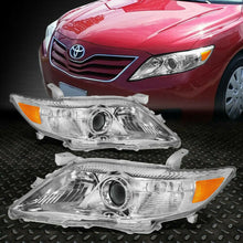 Headlights Assembly for 2010-2011 Toyota Camry Projector Headlamps Left+Right