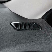 For Nissan Rogue 2014-2020 ABS Carbon Fiber Dashboard L&R upon air outlets Trim
