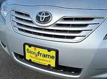 FlexyFrame Rubber Front License Plate Bracket Frame Tag Holder Guard for Toyota