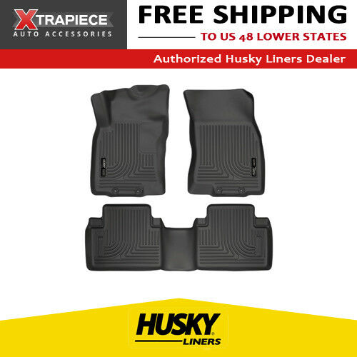 Husky Liners WeatherBeater All Weather Floor Mats Black Fit 14-20 Nissan Rogue