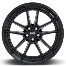 22 BLACK WHEELS RIMS NICHE DFS M223