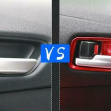 For Toyota Corolla 2019-2020 red ABS Interior door bowl sticker trim 4PCS