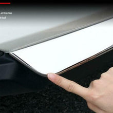 For Nissan Rogue 14-20 steel Chrome Front bumper Fog Light Lamp under trim strip