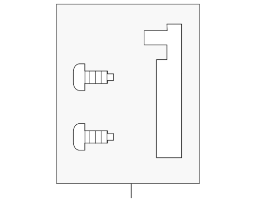 Genuine Toyota Repair Bracket 81193-12250