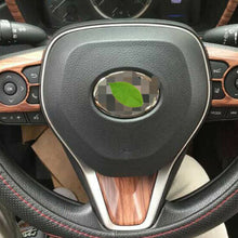 For Toyota Corolla 2019-2020 Wood grain inner Steering wheel strip cover trim