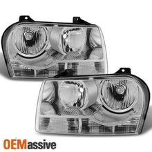 Fits 05-10 Chrysler 300 Replacement Halogen Type Headlights Headlamps LH + RH