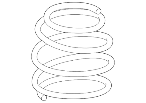 Genuine Toyota Coil Spring 48131-12J20