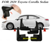 ABS Mud Flap Flaps Splash Guards Mudguards 4X For 2020 Toyota Corolla Sedan