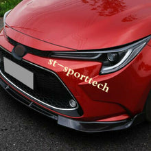 For Toyota Corolla Sedan 2020+ Front Bumper Lip Body Kit Spoiler Splitter 3pcs