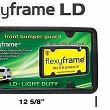 FlexyFrame Rubber Front License Plate Bracket Frame Tag Holder Guard for Toyota