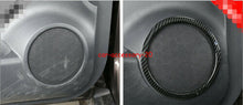 Carbon fiber Inner Door Audio Speaker Cover For Nissan Rogue X-Trail 2014-2020