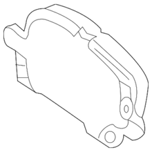 Genuine GM Brake Pads 23214903