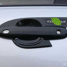 For Toyota Corolla 2019-2020 Carbon Fiber exterior outside door bowl cover trim